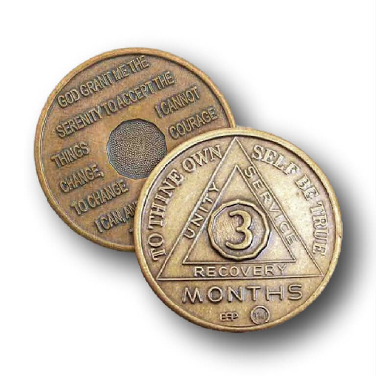 Bronze Months Medallions (1-11 & 18 months)