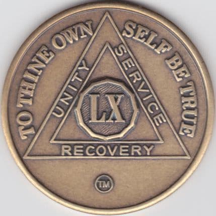 Bronze Anniversary Medallion (51-62 Years)