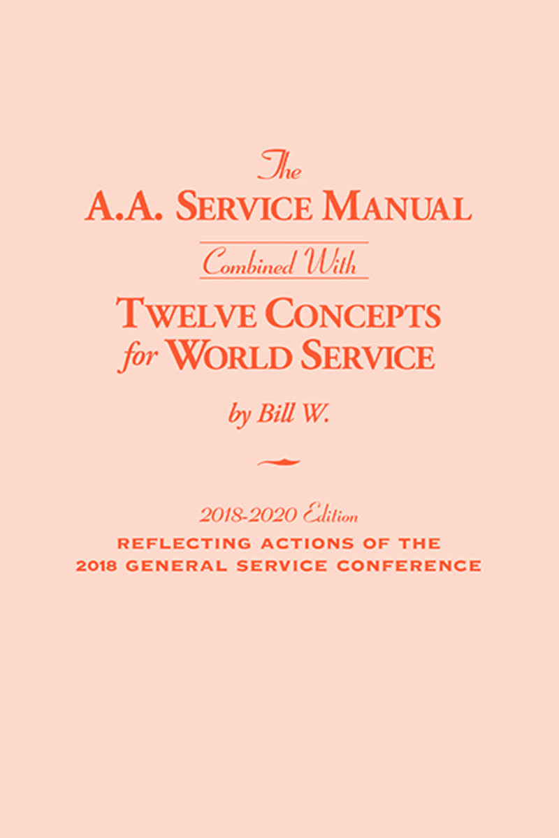 The A.A Service Manual/Twelve Concepts for World Service 2021-2023 (Large Print)