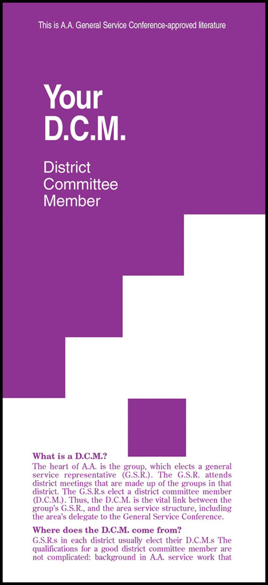 Your D.C.M. District Committee Member